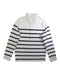 A White Zippered Sweatshirts from Vineyard Vines in size 8Y for boy. (Back View)