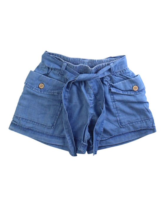 A Blue Shorts from Mayoral in size 8Y for girl. (Front View)