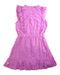 A Purple Sleeveless Dresses from AI&KO in size 10Y for girl. (Back View)