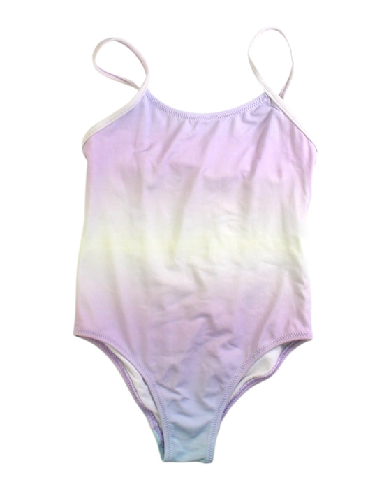 A Purple Swimsuits from Hundred Pieces in size 8Y for girl. (Front View)