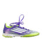 A Purple Cleats/Soccer Shoes from Adidas in size 12Y for neutral. (Front View)
