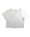 A White Short Sleeve Tops from Moody Tiger in size 8Y for girl. (Front View)