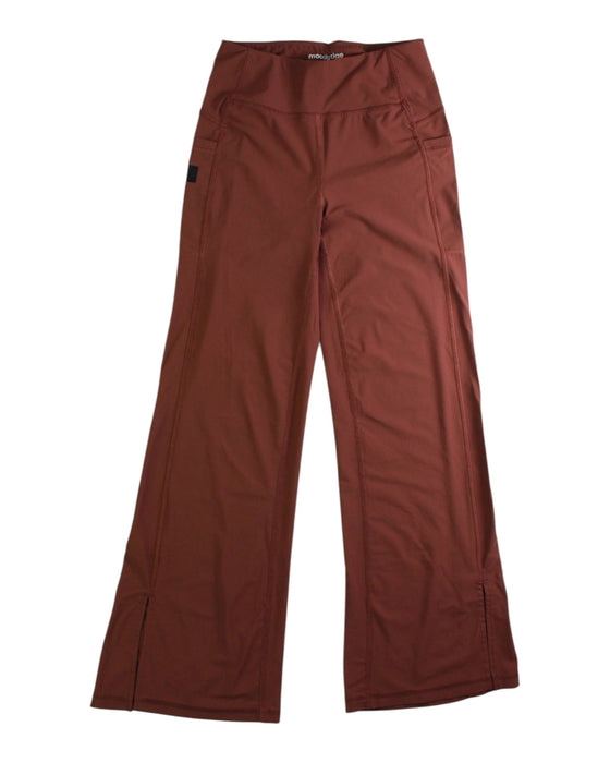 A Brown Active Pants from Moody Tiger in size 7Y for girl. (Front View)