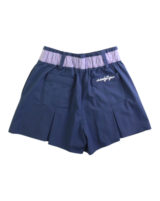 A Blue Shorts from Moody Tiger in size 5T for girl. (Back View)