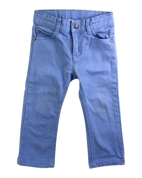A Blue Jeans from Jacadi in size 12-18M for neutral. (Front View)