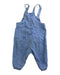 A Blue Long Overalls from La Compagnie des Petits in size 6-12M for girl. (Back View)