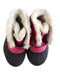 A Pink Winter Boots from Sorel in size 5T for girl. (Back View)