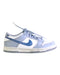 A Blue Sneakers from Nike in size 3T for girl. (Front View)