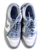 A Blue Sneakers from Nike in size 3T for girl. (Back View)