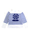 A White Long Sleeve Tops from Jacadi in size 8Y for girl. (Front View)