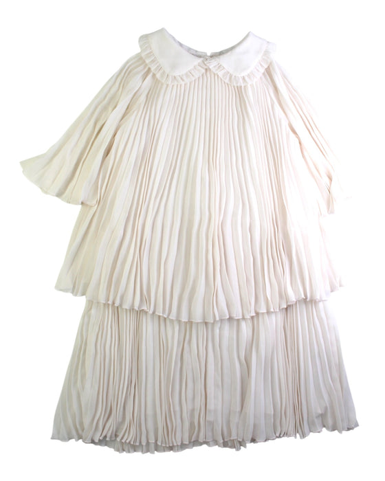 A Ivory Long Sleeve Dresses from REISS in size 9Y for girl. (Front View)