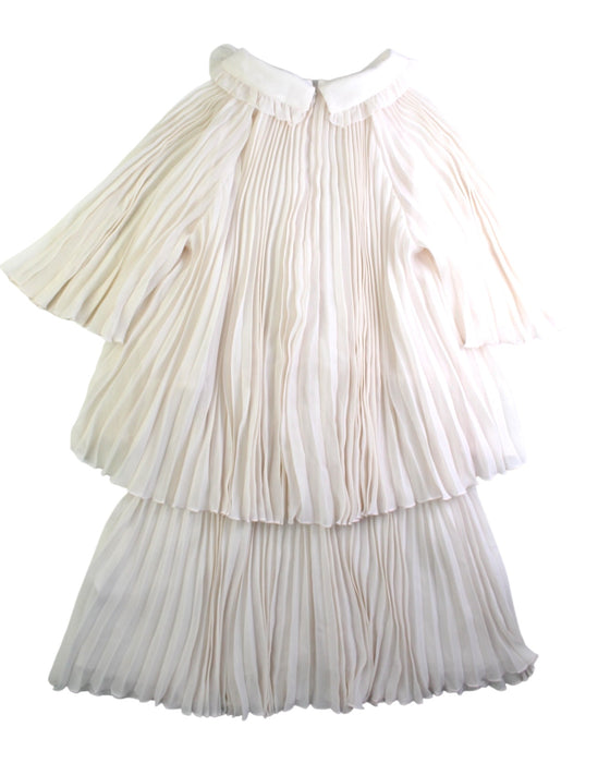 A Ivory Long Sleeve Dresses from REISS in size 9Y for girl. (Back View)