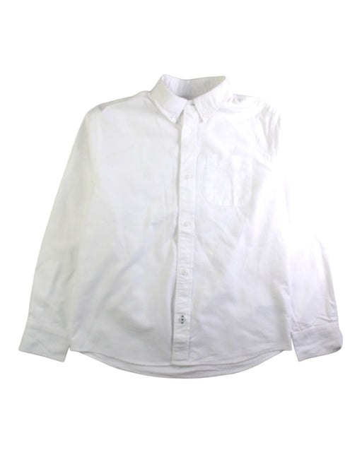 A White Long Sleeve Shirts from Crewcuts in size 12Y for boy. (Front View)