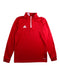 A Red Active Tops from Adidas in size 11Y for boy. (Front View)