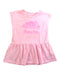 A Pink Short Sleeve Dresses from Roots in size 6-12M for girl. (Front View)