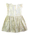 A Metallic Sleeveless Dresses from Seed in size 5T for girl. (Back View)