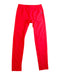 A Red Leggings from City Threads in size 7Y for girl. (Front View)