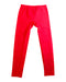 A Red Leggings from City Threads in size 7Y for girl. (Back View)