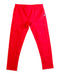 A Red Leggings from City Threads in size 4T for girl. (Front View)