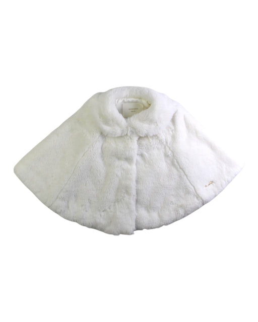 A White Capes & Ponchos from Minkmui in size 3T for girl. (Front View)