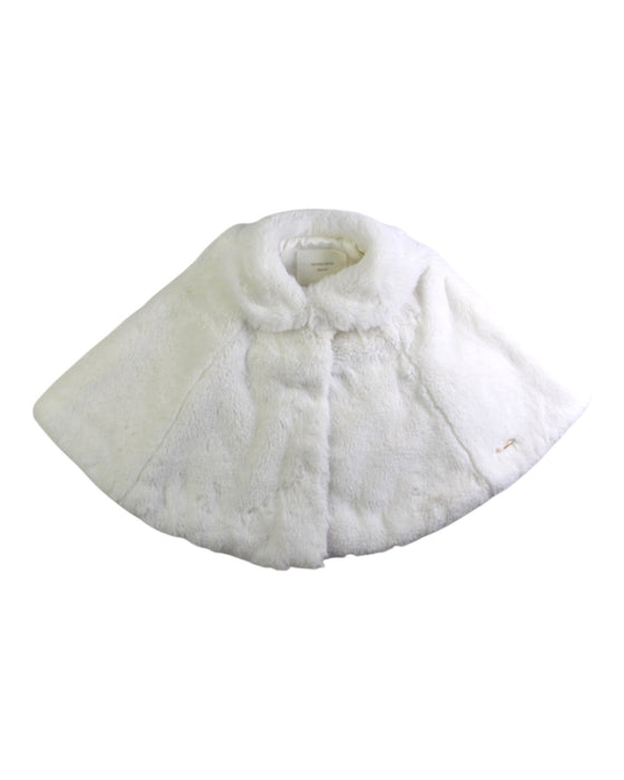 A White Capes & Ponchos from Minkmui in size 3T for girl. (Front View)
