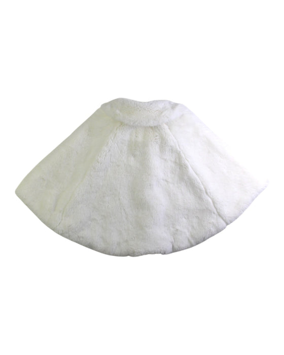 A White Capes & Ponchos from Minkmui in size 3T for girl. (Back View)