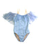A Blue Leotards from Tutulamb in size 4T for girl. (Front View)