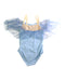 A Blue Leotards from Tutulamb in size 4T for girl. (Back View)