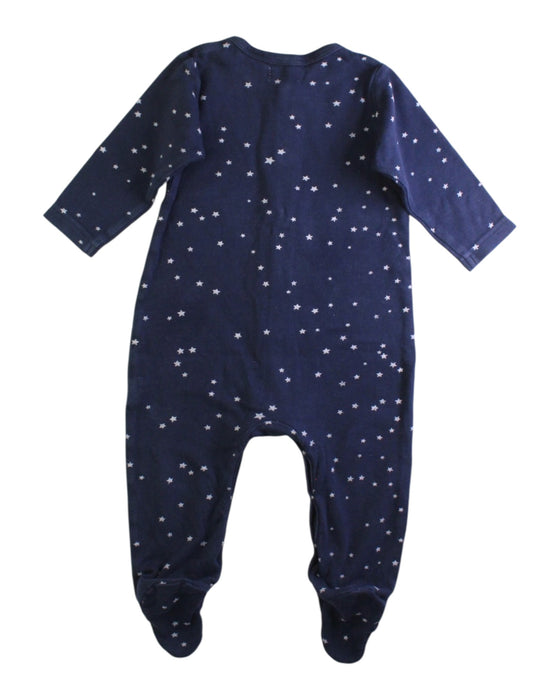 A Navy Onesies from Jamie Kay in size 6-12M for boy. (Back View)