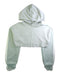 A Ivory Hooded Sweatshirts from Tutulamb in size 7Y for girl. (Front View)