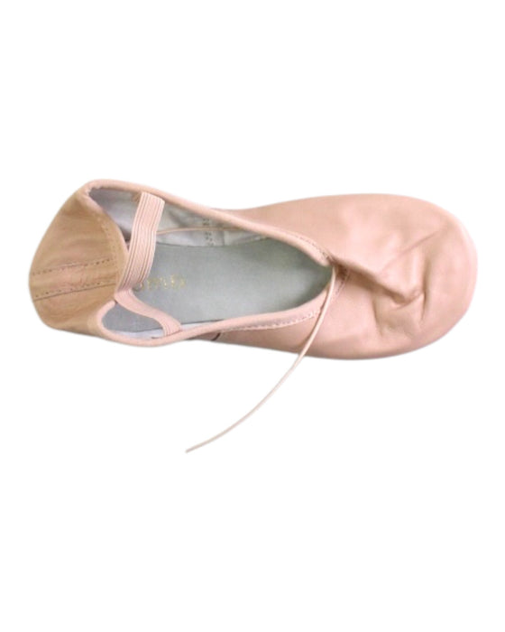 A Pink Flats from Tutulamb in size 7Y for girl. (Front View)
