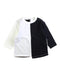 A White Long Sleeve T Shirts from Petit Main in size 18-24M for boy. (Front View)