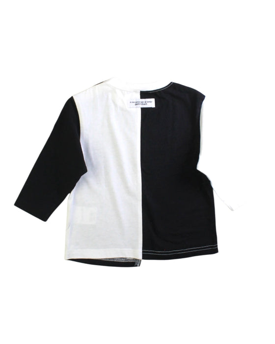 A White Long Sleeve T Shirts from Petit Main in size 18-24M for boy. (Back View)