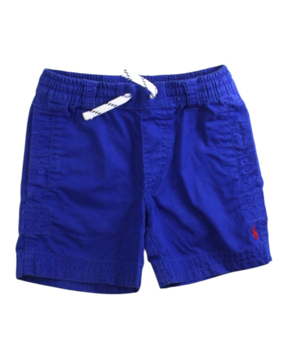 A Blue Shorts from Polo Ralph Lauren in size 3T for boy. (Front View)