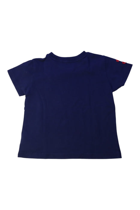 A Navy Short Sleeve T Shirts from Polo Ralph Lauren in size 2T for boy. (Back View)
