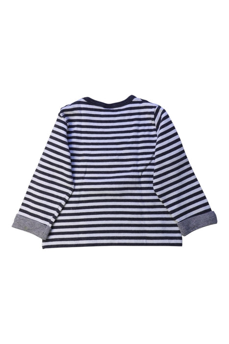 A White Long Sleeve T Shirts from Petit Bateau in size 3T for boy. (Back View)