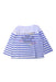A White Long Sleeve T Shirts from Petit Bateau in size 3T for boy. (Front View)