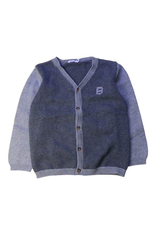 A Grey Cardigans from Bout'Chou in size 3T for boy. (Front View)