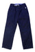 A Navy Casual Pants from Petit Bateau in size 3T for boy. (Front View)