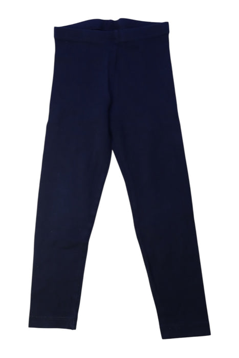 A Navy Leggings from Monoprix in size 4T for girl. (Front View)