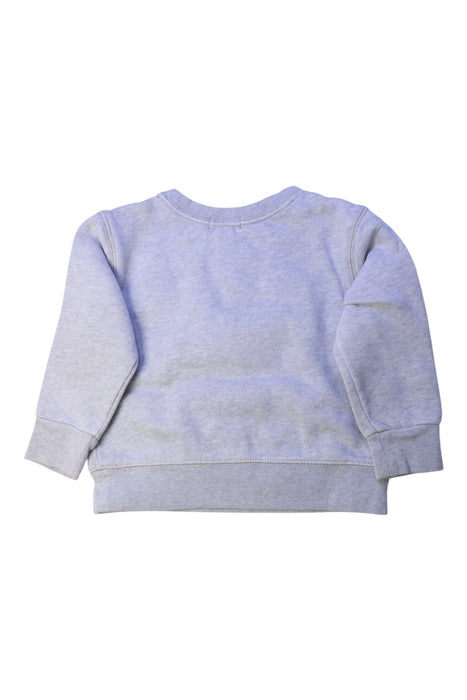 A Grey Crewneck Sweatshirts from Polo Ralph Lauren in size 2T for boy. (Back View)