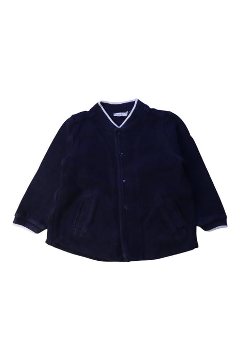A Navy Coats from Bout'Chou in size 2T for boy. (Front View)