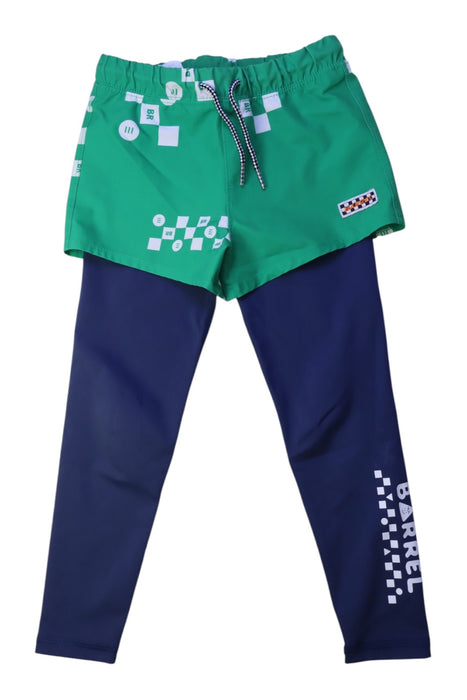A Blue Active Pants from Barrel in size 4T for girl. (Front View)