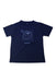 A Navy Short Sleeve T Shirts from Mont-bell in size 4T for boy. (Front View)