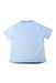 A Blue Rash Guards from Moody Tiger in size 6T for boy. (Back View)