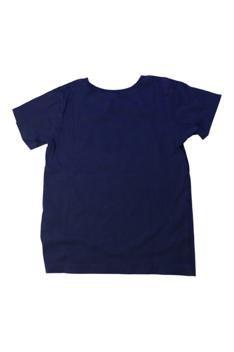 A Navy Short Sleeve T Shirts from Patagonia in size 4T for boy. (Back View)