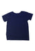 A Navy Short Sleeve T Shirts from Patagonia in size 4T for boy. (Back View)