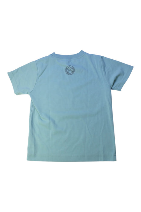 A Blue Short Sleeve T Shirts from Mont-bell in size 4T for boy. (Back View)