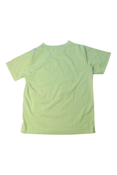 A Green Short Sleeve T Shirts from Mont-bell in size 4T for boy. (Back View)