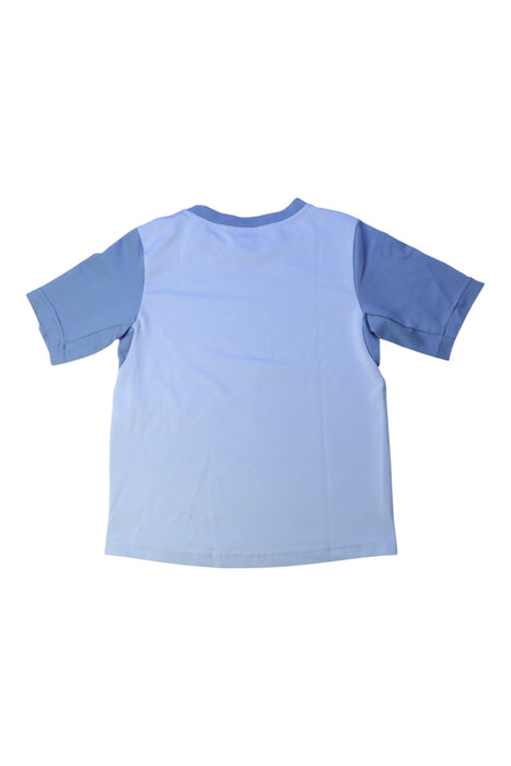 A Blue Rash Guards from Patagonia in size 5T for boy. (Back View)